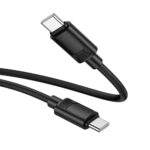 Καλώδιο σύνδεσης X122 Benefit USB-C σε USB-C PD60W 3A για Γρήγορη Φόρτιση Μαύρο 1m - Image 3