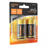 Μπαταρία Αλκαλική Hoco DLR04 LR20 size D Τεμ. 2