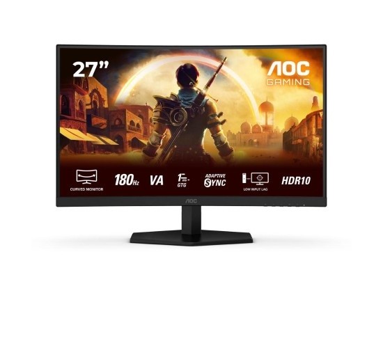 Monitor AOC 27" C27G42E  HDMI+DP Curved black