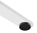 BRATECK ηλεκτρικό γραφείο S23-22R-B-WH με ρυθμιζόμενο ύψος, 1200x600x720~1180mm, λευκό - Image 4