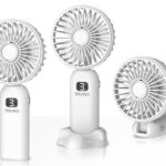 BRUNO φορητός ανεμιστήρας χειρός επαναφορτιζόμενος BRN-0236