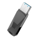 Flash Drive Hoco UD5 Wisdom 64GB USB 3.0 Metal High-speed Μαύρο - Image 4