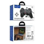 Gamepad Hoco GA3 Ενσύρματο με USB-A Συμβατό με PC Μήκος Καλωδίου 1.5m Μαύρο - Image 2