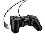 Gamepad Hoco GA3 Ενσύρματο με USB-A Συμβατό με PC Μήκος Καλωδίου 1.5m Μαύρο