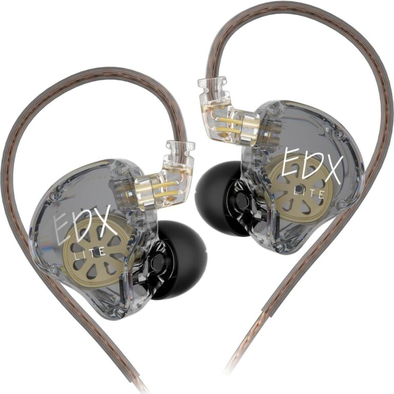 KZ EDX LITE Transparent Grey NO MIC - IEM 3