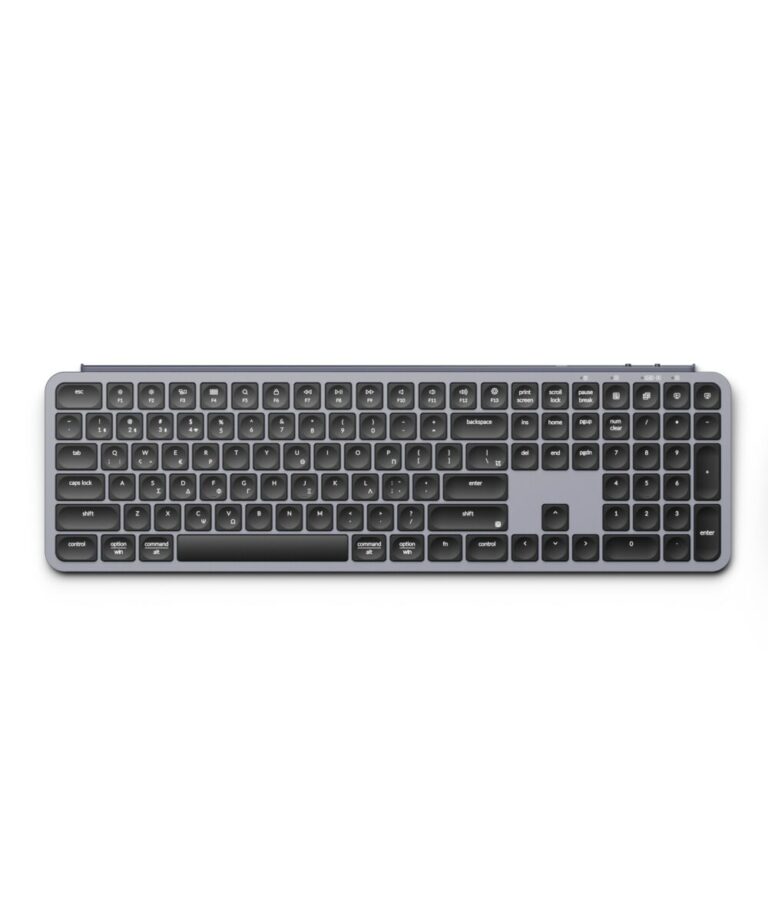 Keychron B6 Pro (B6P-K1-GR) Ultraslim Wireless BT Keyboard ZMK Online customization - Gray 100% GR