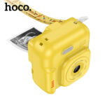 Kids Dual HD Camera Hoco DV211 με Οθόνη 2.0" 1300mAh με 2GB Κάρτα Μνήμης  και Δυνατότητα Εκτύπωσης Φωτογραφιών Κίτρινη-Πορτοκαλί - Image 3
