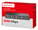 MERCUSYS desktop/rackmount switch MS124GS, 24x Gigabit θύρες, V1.0 - Image 5