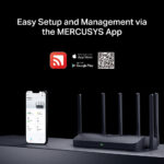 MERCUSYS router MR47BE, WiFi 7, 9.3Gbps BE9300, Tri-Band, V2.0 - Image 6