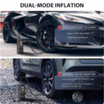 NEXPOW συμπιεστής αέρος αυτοκινήτου NP17, 6000mAh, 150PSI - Image 4