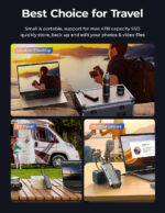 ORICO θήκη για M.2 NVME/NGFF SSD OXS2C3-G2, 10Gbps, γκρι - Image 4