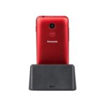 Panasonic KX-TU155EXRN 2.4" Κόκκινο με πλήκτρο SOS, Bluetooth, Μεγάλα Γράμματα και Βάση Φόρτισης - Image 4