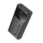 Power Bank Hoco J144A 30000mAh 1xUSB-C 1xMicro USB 2xUSB-A 5V/2A και LED Ένδειξη Μπαταρίας Μαύρο