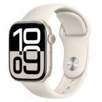 Watchband Hoco WA37 38/40/41/42mm Fluorine Rubber Strap για Apple Watch series 1/2/3/4/5/6/7/8/9/SE/SE2 Λευκό