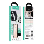 Watchband Hoco WA37 38/40/41/42mm Fluorine Rubber Strap για Apple Watch series 1/2/3/4/5/6/7/8/9/SE/SE2 Ροζ - Image 2