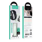 Watchband Hoco WA37 44/45/46/49mm Fluorine Rubber για Apple Watch series 1/2/3/4/5/6/7/8/9/se/ultra1/ultra2 Light Lotus - Image 2