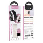 Watchband Hoco WA38 Time Series 44/45/46/49mm Silicon Strap για Apple Watch series 1/2/3/4/5/6/7/8/9/se/ultra1/ultra2 Λευκό - Image 2