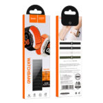 Watchband Hoco WA39 Flex Series 38/40/41/42mm Silicon Strap για Apple Watch series 1/2/3/4/5/6/7/8/9/SE/SE2 Μαύρο - Image 2