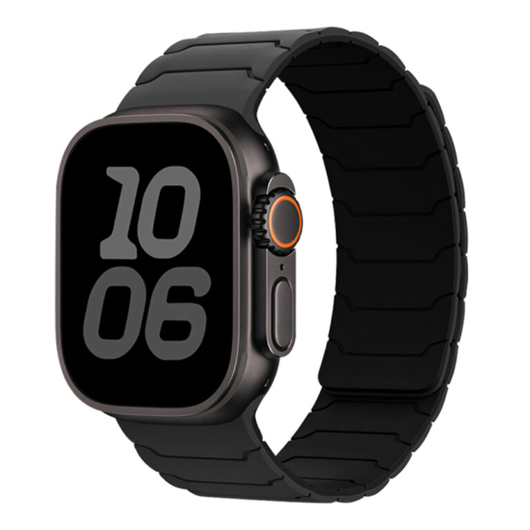 Watchband Hoco WA39 Flex Series 38/40/41/42mm Silicon Strap για Apple Watch series 1/2/3/4/5/6/7/8/9/SE/SE2 Μαύρο