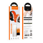 Watchband Hoco WA39 Flex Series 44/45/46/49mm Silicon Strap για Apple Watch series 1/2/3/4/5/6/7/8/9/se/ultra1/ultra2 Μπέζ με Πορτοκαλί - Image 2