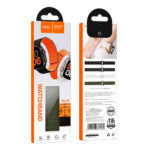 Watchband Hoco WA39 Flex Series 44/45/46/49mm Silicon Strap για Apple Watch series 1/2/3/4/5/6/7/8/9/se/ultra1/ultra2 Χακί με Μαύρο - Image 2