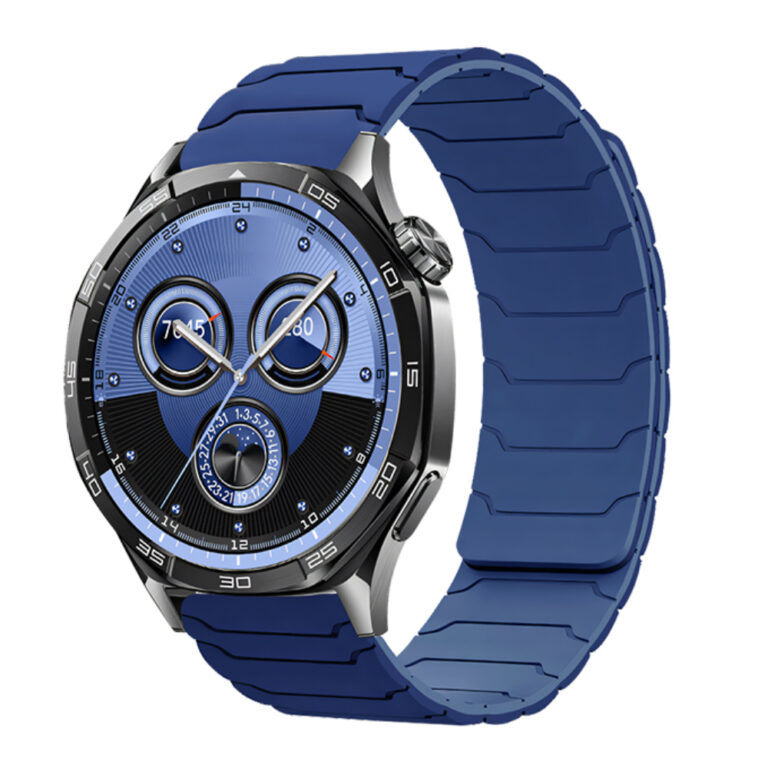 Watchband Hoco WH21 Flexible Silicon Μαγνητικό για Samsung Huawei Xiaomi Vivo OPPO κα 22mm Universal Μπλε