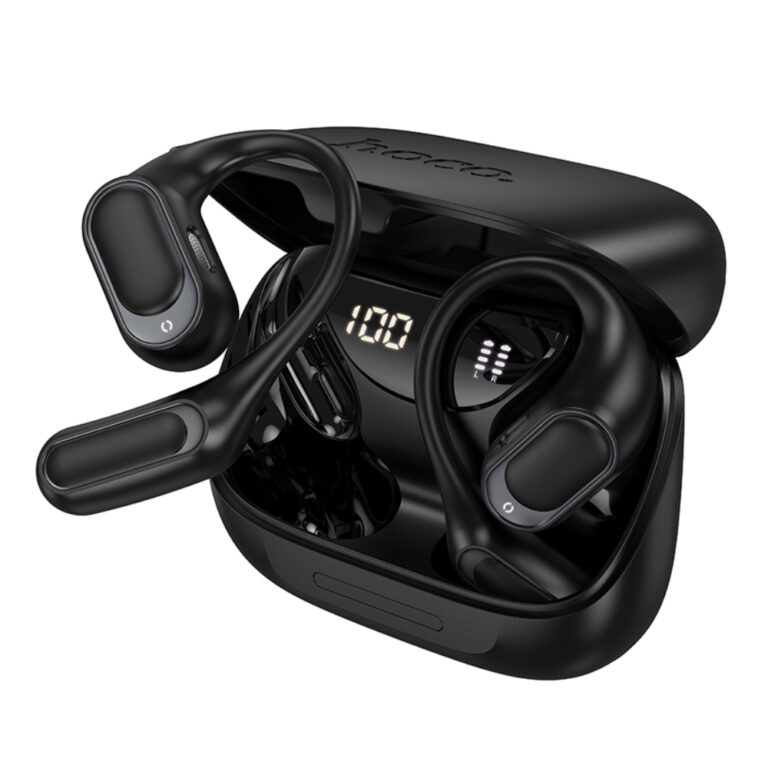 Wireless Hands Free Hoco EA11 Honey TWS v5.4 500mAh 8h Ώρες Λειτουργίας Μαύρα