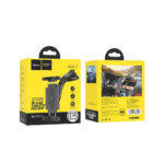 Βάση Στήριξης Αυτοκινήτου Hoco DCA27 360° για Κινητά και Τάμπλετ εως 12.9" και Ρυθμιζόμενη Κλίση Βραχίωνα Μαύρη - Image 2