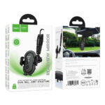 Βάση Στήριξης Αυτοκινήτου Hoco H88 Rally Ultra-thin με Στήριξη στο Κεντρικό Καθρέπτη για Συσκευές 4.5"-7"  Μαύρη - Image 2