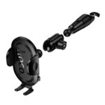 Βάση Στήριξης Αυτοκινήτου Hoco H88 Rally Ultra-thin με Στήριξη στο Κεντρικό Καθρέπτη για Συσκευές 4.5"-7"  Μαύρη - Image 4