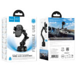 Βάση Στήριξης Αυτοκινήτου Hoco H89 Crown για Παρμπρίζ ή Κεντρική Κονσόλα με Επεκτεινόμενο Βραχίονα για Συσκευές 4.5"-7"  Μαύρη - Image 2