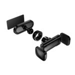 Επιτραπέζια Μαγνητική Mini Βάση Στήριξης Hoco HD12 για Συσκευές 4.5" - 7" (55-88mm) Κατάλληλη για όλες τις Επίπεδες Μεταλλικές Επιφάνειες Μαύρη - Image 3