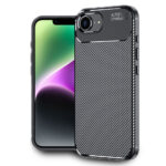 Θήκη Ancus AutoFocus Carbon Fiber για Apple iPhone 16e Μαύρη