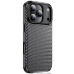 Θήκη Ancus AutoFocus Carbon Fiber για Apple iPhone 17 Pro Max Μαύρη