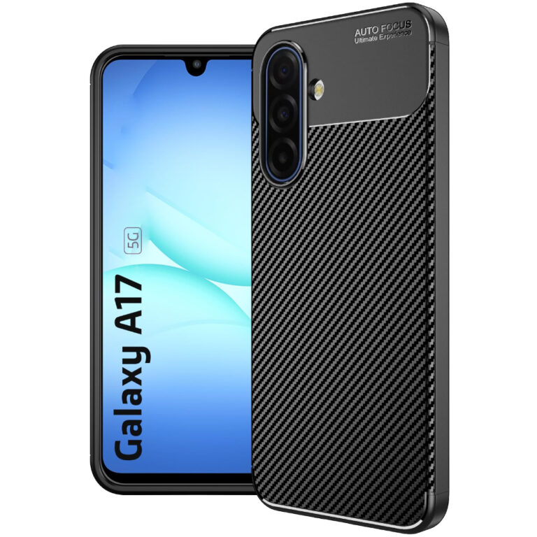 Θήκη Ancus AutoFocus Carbon Fiber για Samsung Galaxy A17 5G M17 5G Μαύρη