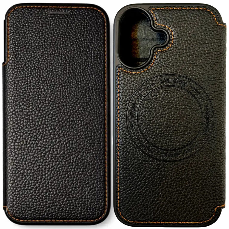 Θήκη Folio TPU Ancus Magnetic Ring για Apple iPhone 17 5G Μαύρη