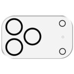 Προστασία Κάμερας Ancus Protector για Apple iPhone 17 Pro Max 5G Μαύρο - Image 2