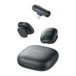 Σετ 2 Μικρόφωνα Πέτου Lavalier Acefast R1 HD AI Μείωση Θορύβου, Ακτίνα 50m και 48hr Διάρκεια Μπαταρίας με USB-C Transmitter και Θήκη Φόρτισης Μαύρο - Image 3