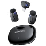 Σετ 2 Μικρόφωνα Πέτου Lavalier Acefast R2 HD Μείωση Θορύβου