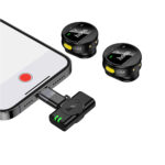 Σετ Μικρόφωνα Πέτου Hoco L22 Bright Μαγνητικό με Αμφίδρομο Μικρόφωνο 80mAh 6hr Χρήσης και Θήκη Φόρτισης Μαύρο - Image 3