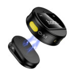 Σετ Μικρόφωνα Πέτου Hoco L22 Bright Μαγνητικό με Αμφίδρομο Μικρόφωνο 80mAh 6hr Χρήσης και Θήκη Φόρτισης Μαύρο - Image 4