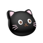 Συσκευή Εντοπισμού Hoco E91D Tiger για Συσκευές iOS Συμβατή με Apple Find My Tracker και Υποδοχή για Κολάρο Κατοικιδίου Μαύρη