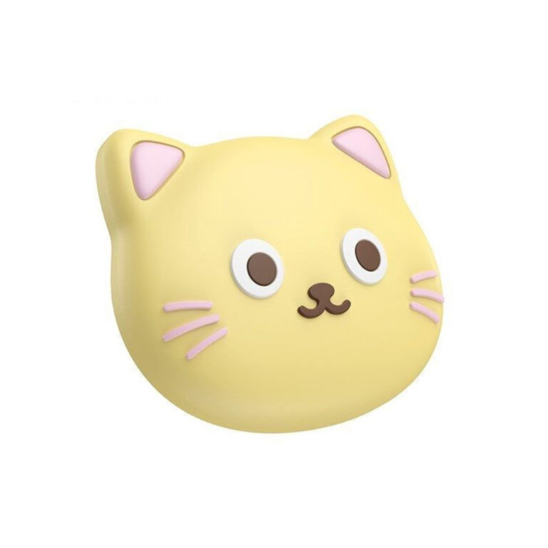 Συσκευή Εντοπισμού Hoco E91D Tiger για Συσκευές iOS Συμβατή με Apple Find My Tracker και Υποδοχή για Κολάρο Κατοικιδίου Μπεζ