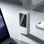 Φορητό Wifi Router Hoco HI42 4G Wifi6 150Mbps 2.4GHz 2000mAh Λευκό - Image 3