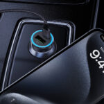 Φορτιστής Αυτοκινήτου Acefast B16 1xUSB-C 1xUSB-A PD95W QC3.0 Αλουμινένιος με Φωτισμό Γκρι - Image 4