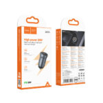 Φορτιστής Αυτοκινήτου Hoco Z62A Mini QC PD30W 1xUSB-C Alluminum Alloy Μαύρος - Image 2