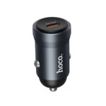 Φορτιστής Αυτοκινήτου Hoco Z62A Mini QC PD30W 1xUSB-C Alluminum Alloy Μαύρος - Image 3