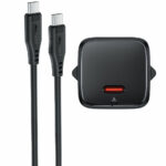 Φορτιστής Ταξιδίου Acefast A118 Mini Fast Charging 1xUSB-C PD30W QC3.0 GaN με USB-C σε USB-C Καλώδιο 1.2m Μαύρος - Image 3