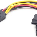 Adapter Gembird SATA Power to 2 x SATA 20cm