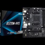 Motherboard Asrock A520M-HVS AM4 DDR4 mATX